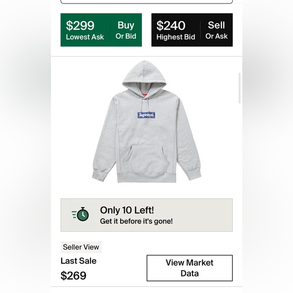 Supreme box logo hoodie - Picture 2 of 3
